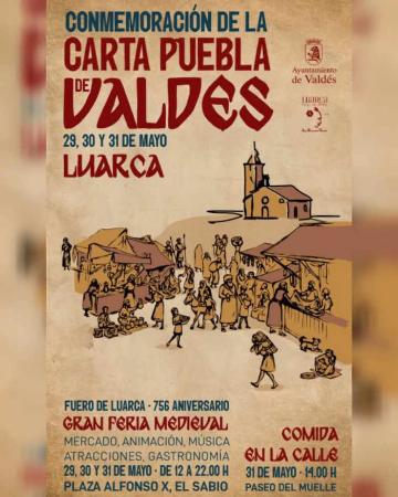 Conmemoración de la Carta Puebla de Valdés