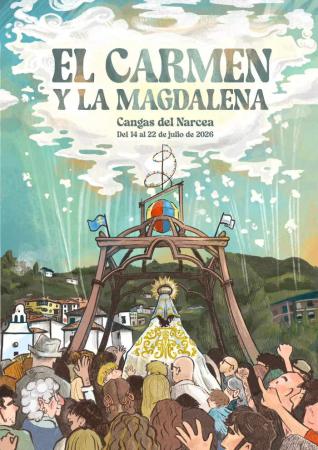 Unsere Liebe Frau von Carmen - La Descarga. Cangas del Narcea