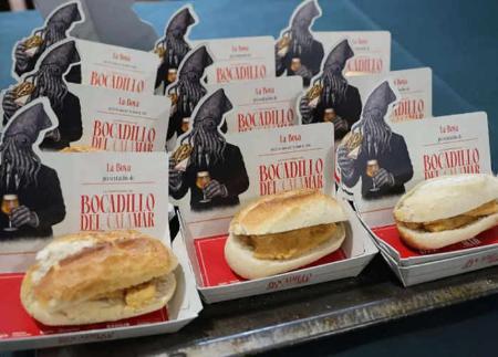 Jornadas gastronómicas del bocadillo de calamares. Gijón