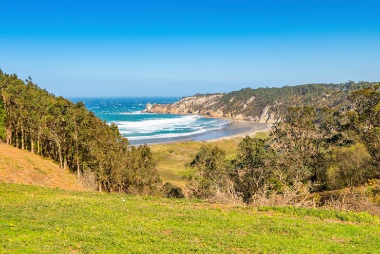 Imagen de la playa de Barayo (Valdés y Navia)