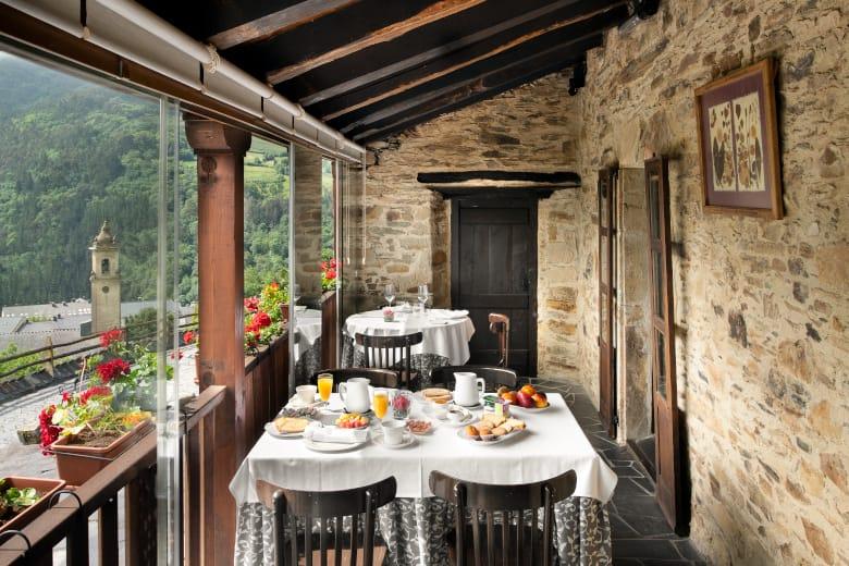 Photo du petit-déjeuner à l'hôtel La Rectoral