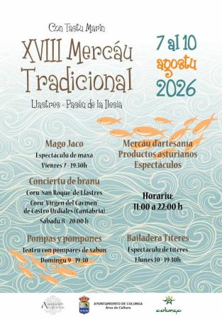 XVIII Mercado tradicional con sabor marinero de Lastres. Colunga