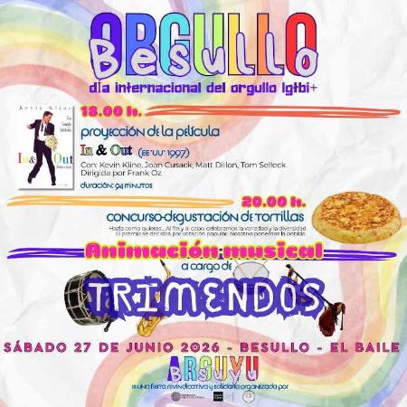Día del orgullo LGTBI+ en Besullo. Cangas del Narcea
