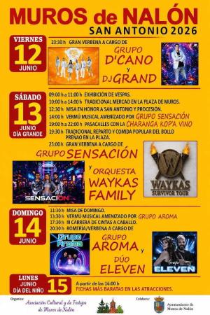 Fiestas de San Antonio en Muros de Nalón