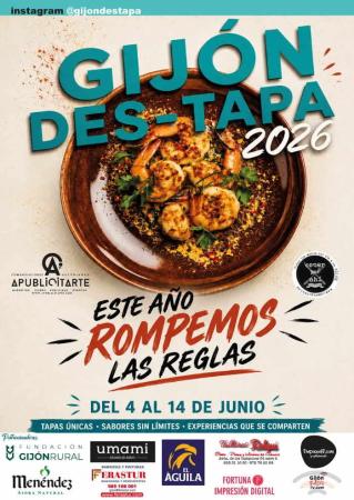 Gijón des-Tapa. Jornadas gastronómicas en Gijón