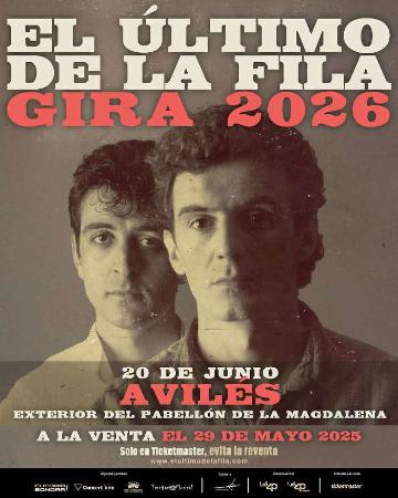 El último de la fila. Concierto en Avilés