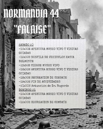 Normandía 44. Recreación histórica en Silviella. Belmonte de Miranda