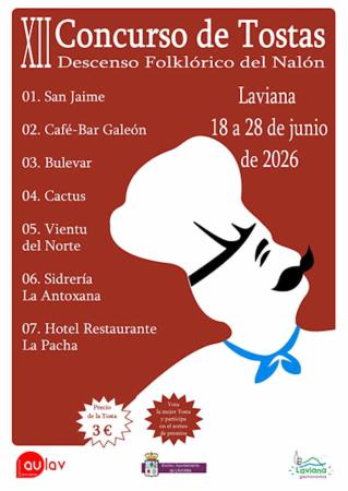 XII Concurso de Tostas en Laviana