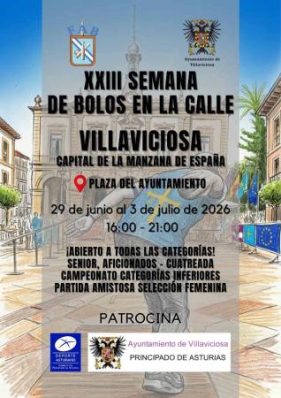 XXIII Semana de Bolos en la Calle de Villaviciosa