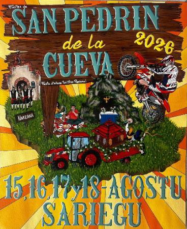 San Pedrín de la Cueva in Narzana. Sariego