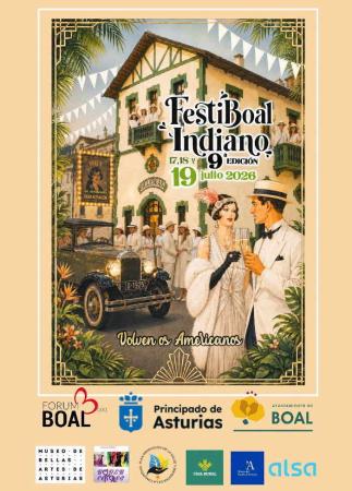 FestiBoal Volven os americanos. Festival indiano en Boal