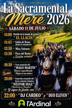 Fiestas de la Sacramental de Meré. Llanes