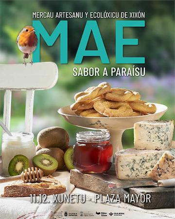 Marché artisanal et écologique. Gijón