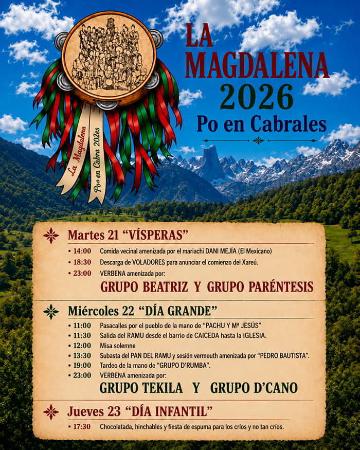 La Magdalena 2026 en Po. Cabrales