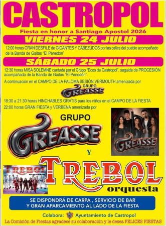 Fiestas de Santiago Apóstol. Castropol