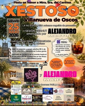 Fiesta de Nuestra Señora del Carmen de Xestoso. Villanueva de Oscos