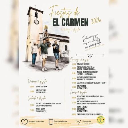 Fiestas de El Carmen. Agones. Pravia