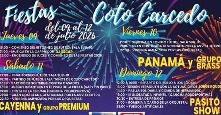 Fiestas de Coto Carcedo 2026. Castrillón