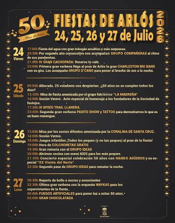 Fiestas de Arlós. Llanera