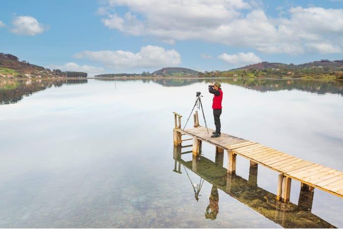 Imagen de la ría de Villaviciosa