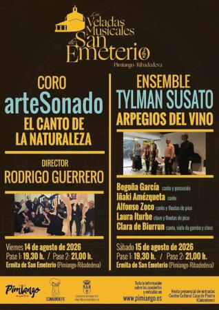 Las Veladas Musicales de San Emeterio. Ribadedeva