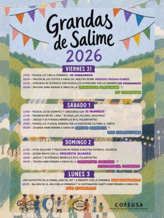Fiestas patronales de El Salvador. Grandas de Salime