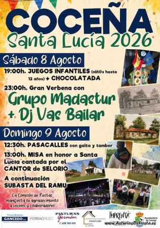 Santa Lucía en Coceña. Colunga