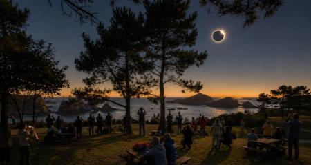 Bild Leitfaden für das Erleben der Sonnenfinsternis in Asturien: Tipps und Zeitplan