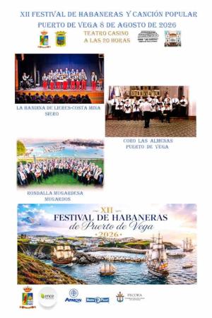 XII Festival de Habaneras y Canción Popular en Puerto de Vega. Navia