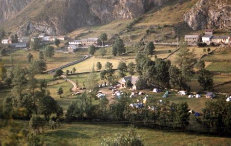 Camping Lagos de Somiedo panorámica