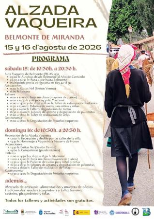 Alzada Vaqueira. Belmonte de Miranda