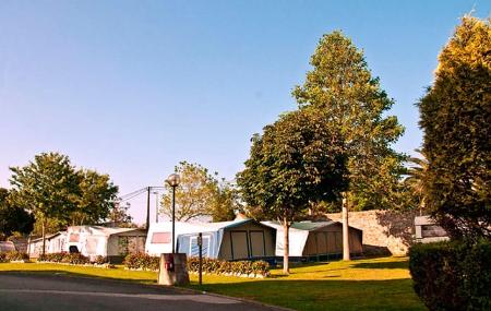 Camping Palacio de Garaña acampada