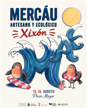 Mercato artigianale ed ecologico. Gijón