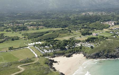 Camping Playa de Troenzo panorámica