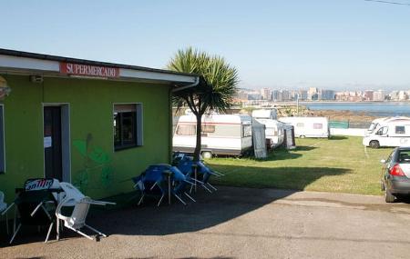 Camping Gijón vista