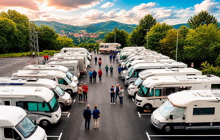 Ir a Imagen Área de Autocaravanas de Arriondas