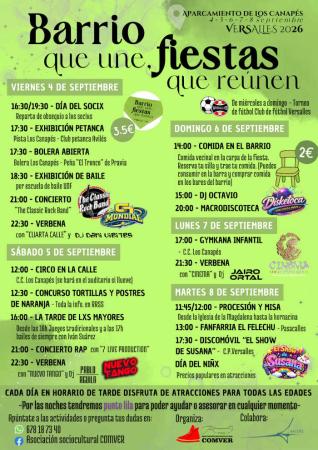 Fiestas de Versalles. Avilés