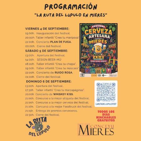 Festival de la cerveza artesana en Mieres