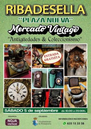Mercadillo vintage. Ribadesella