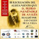 Imagen XII Recreación del alistamiento de D. Pedro Menéndez de Avilés