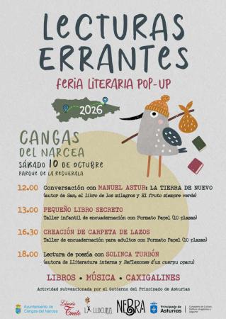 Lecturas errantes. Feria literaria en Cangas del Narcea