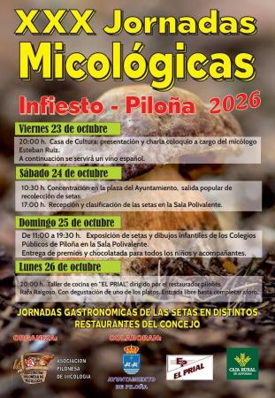 XXX Jornadas Micológicas de Piloña