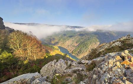 Embalse de Doiras desde el Mirador de San Esteban de los Buitres