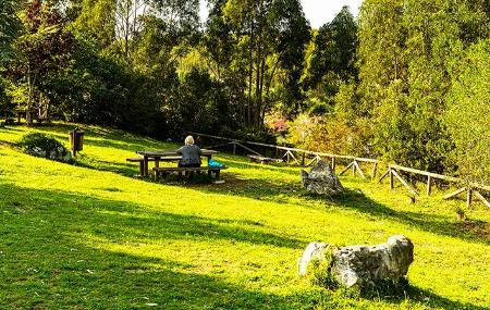 Zona de lazer La Moría, Ardines em Ribadesella