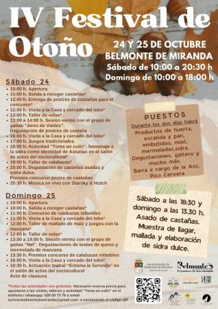 IV Festival de Otoño 2026 en Belmonte de Miranda