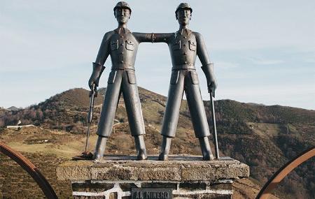 Monumento al minero, Alto de la Colladiella
