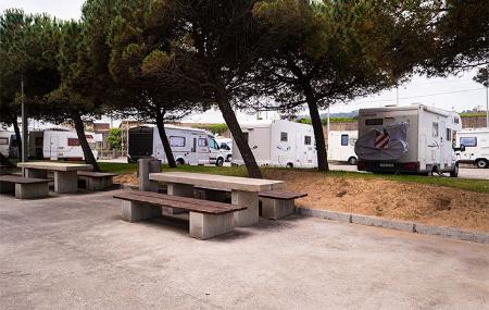 Aire de camping-car de la plage de l'Arbeyal