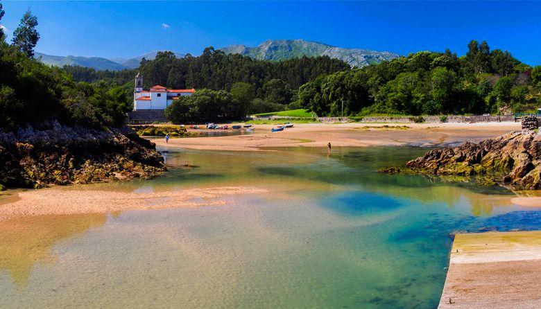 Immagine della ría di Niembru (Llanes)