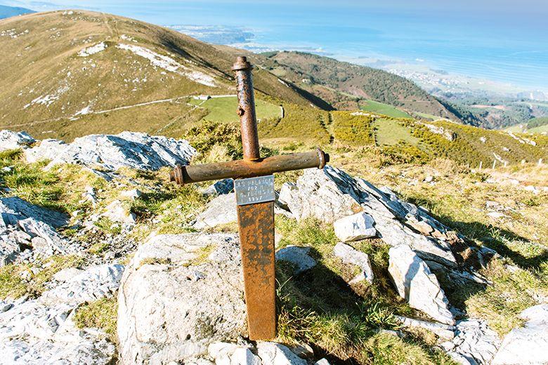 Immagine del percorso della vetta della Paradiella