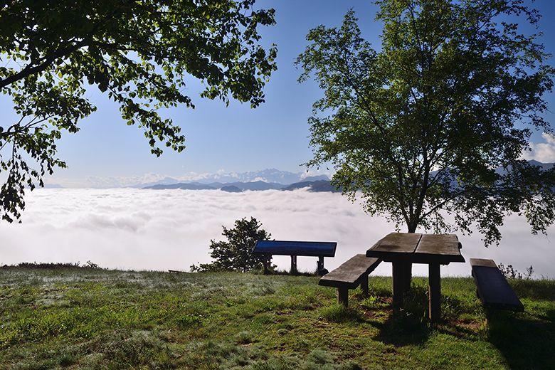 Imagen de Picos de Europa desde el monte Cayón (Piloña)